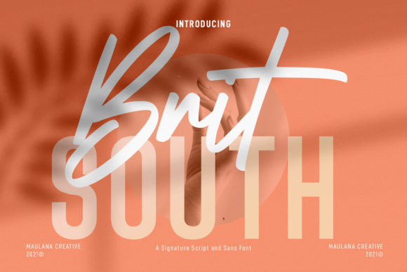 Britsouth: The Modern Font Duo for Bold Branding
