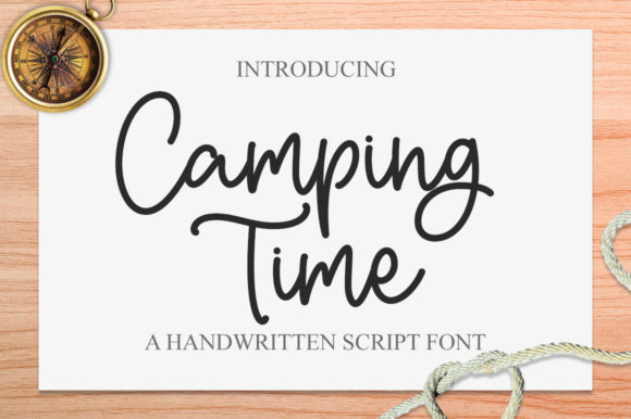 Camping Time: A Font That Brings Joy to Creative Projects