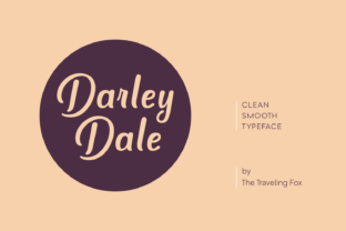 Darley Dale: The Bold Script for Unforgettable Designs