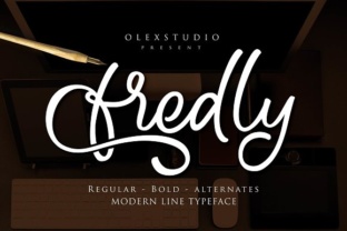 Fredly: The Fluid Script for Modern Creatives