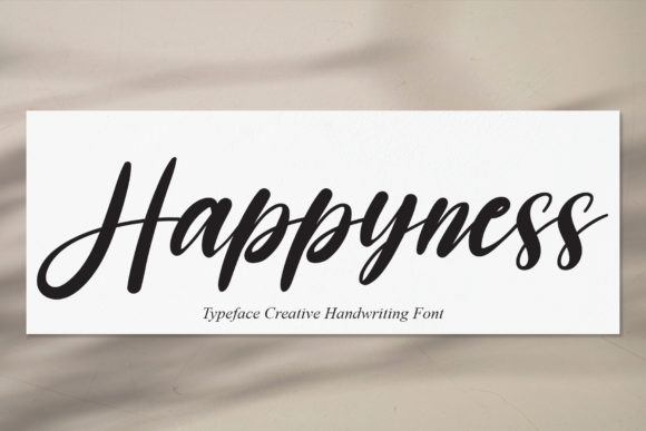 Happyness: The Script Font for Elevated Branding