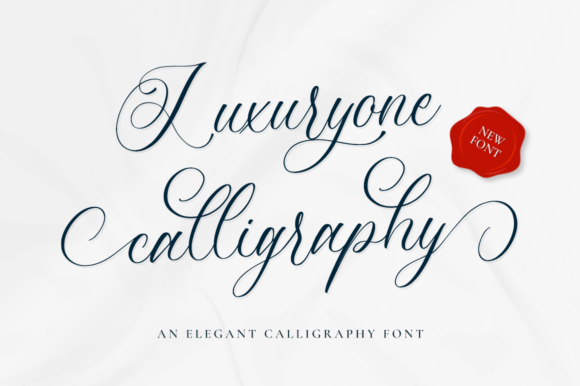 Luxuryone Calligraphy: A Fresh Take on Elegant Script