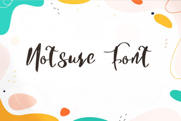 Notsure: The Delicate Script Font for Modern Designers