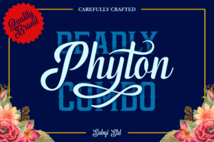 Phyton: The Script & Serif Combo for Modern Vintage Design