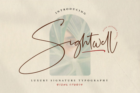 Sightwell Signature: The Script Font for Modern Elegance