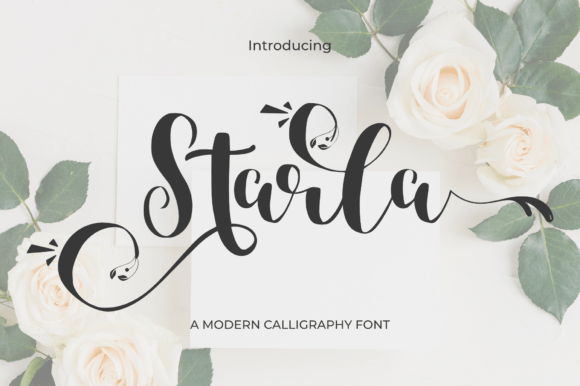 Starla: A Script Font That Elevates Every Creative Project